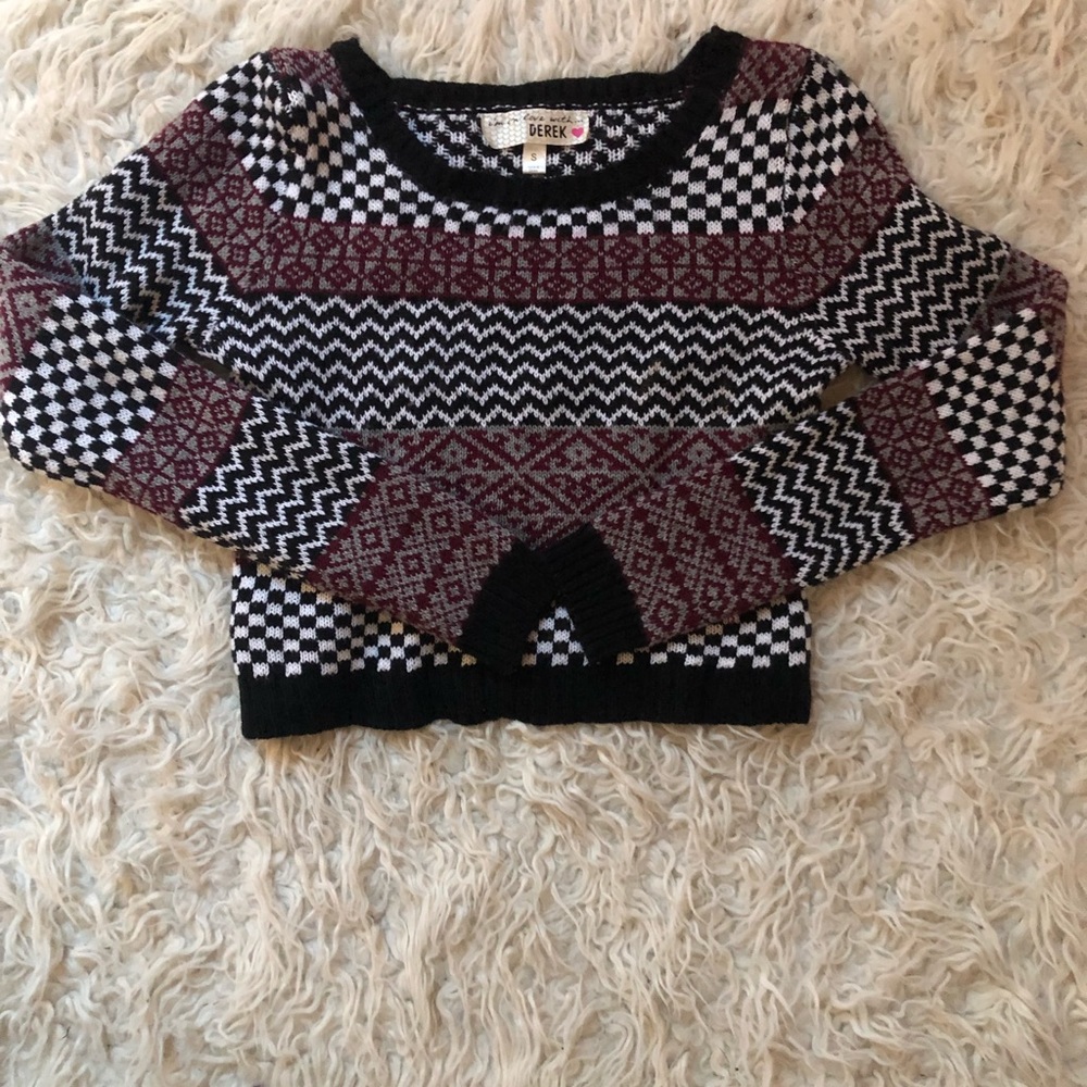 Cropped sweater
